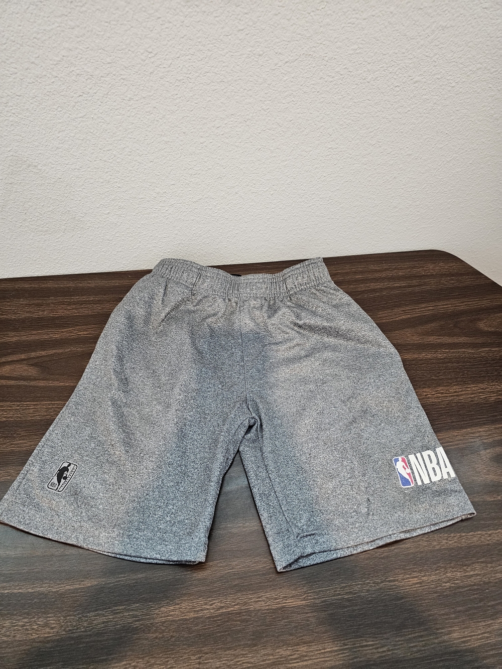 NBA Heather Gray Kids Basketball Shorts